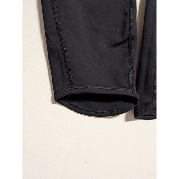 Athleta Womens Black High Rise Cargo Pocket Cropped Leggings Size L RN 54023 - Picture 9 of 13